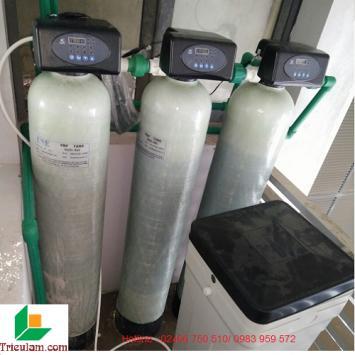 Mẫu hệ thống lọc nước biệt 3 cột composite 1054